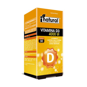 Imagem do produto Suplemento Alimentar Vitamina D3 4000Ui Inatural