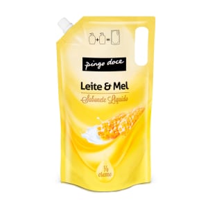 Imagem do produto Recarga Sabonete Líquido Leite e Mel Pingo Doce