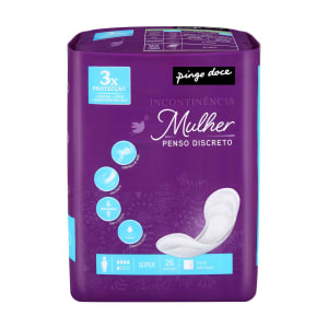 Pensos Incontinência Super Pingo Doce - 26 un product image