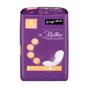 Pensos Incontinência Extra Pingo Doce - 20 un product image