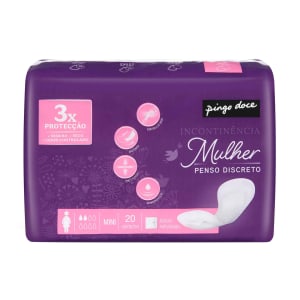 Pensos Incontinência Mini Pingo Doce - 20 un product image