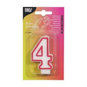 Imagem do produto Vela Formato 4 Papstar