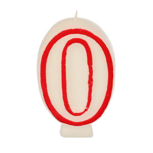 Imagem do produto Vela de Aniversário Formato 0 Papstar