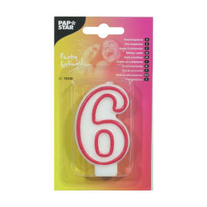 Imagem do produto Vela Formato 6 Papstar