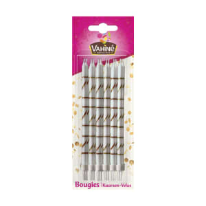 Imagem do produto Velas Branco e Dourado Vahiné