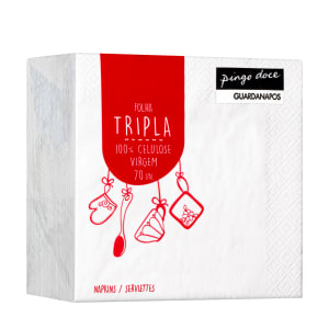 Imagem do produto Guardanapos Folha Tripla Pingo Doce