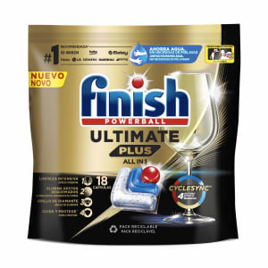 Imagem do produto Detergente Máquina Loiça Pastilhas Regular Ultimate Plus Finish