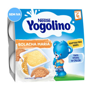 Imagem do produto Alimento Lácteo Bolacha Maria +6 Meses Yogolino
