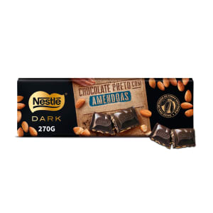 Imagem do produto Tablete de Chocolate Negro com Amêndoas Nestlé