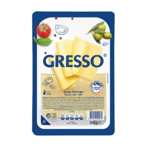 Imagem do produto Queijo Flamengo Fatiado Gresso