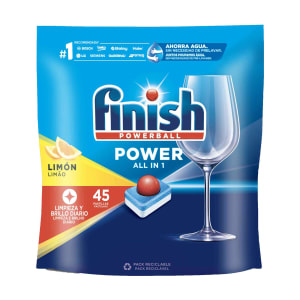 Imagem do produto Detergente Máquina da Loiça All In One Limão Finish