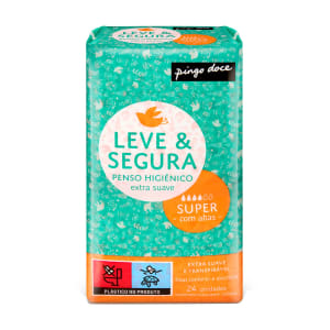 Pensos Higiénicos Super com Abas Pingo Doce product image