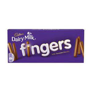 Imagem do produto Bolachas de Chocolate de Leite Fingers Cadbury