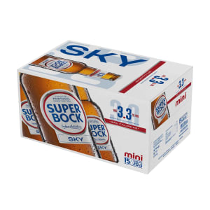 Cerveja com Álcool Mini Sky Super Bock - Pack 15 product image