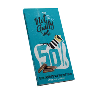 Imagem do produto Tablete de Chocolate Negro 50% com Avelã Nut Guilty