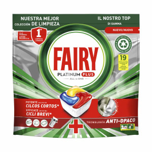 Imagem do produto Detergente Máquina Loiça Pastilhas Platinum Ultra Fairy