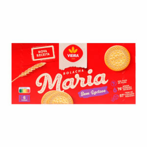 Bolachas Maria sem Lactose Vieira - 6 un product image