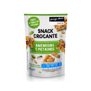 Snack Crocante Amendoins Pistachios Pingo Doce product image